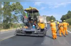 Concessionária realiza obras de pavimentação em rodovias da região
