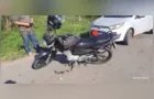 Acidente em Fernandes Pinheiro deixa motociclista ferido