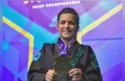 Atleta de PG ganha bronze em Campeonato Europeu de Jiu-jitsu