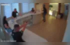 Vídeo mostra momento em que homem invade loja e é baleado em PG