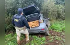 PRF apreende 270 kg de maconha e veículo roubado em Guarapuava