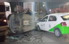 Acidente com carro da Saúde de Wenceslau Braz deixa quatro feridos