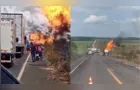 Caminhão carregado com gás de cozinha explode no Pará; assista