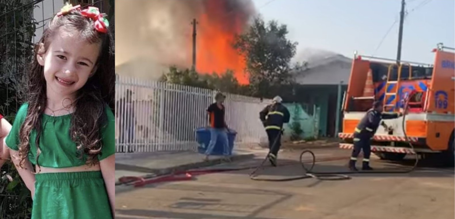 Neta e avô morrem em incêndio na própria residência no Paraná