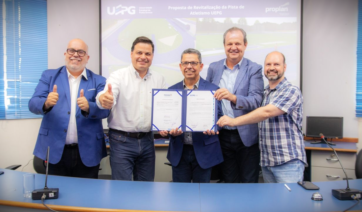 Veja como ficará a nova pista de atletismo da UEPG