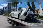 Motorista bate Porsche de R$ 655 mil e larga carro na rua