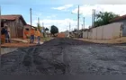 Prefeitura de Curiúva inicia obras de asfalto na Vila Esperança