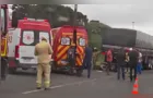 Acidente na Souza Naves deixa motociclista em estado grave em PG