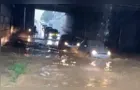 Grande volume de chuva causa alagamentos em Ponta Grossa