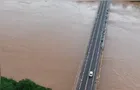 Rio Ivaí quase transborda após fortes chuvas; veja vídeo