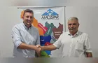 Leandro Jasinksi toma posse como presidente da Amcespar