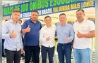 Aliel Machado destaca impacto positivo de novos ônibus escolares