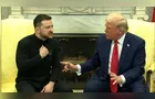 Trump levanta a voz com Zelensky, bate boca e o chama de 'desrespeitoso' com os EUA