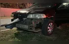 Motorista avança preferencial e atinge PM que conduzia motocicleta em PG