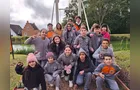 Visita ao Parque Histórico mobiliza alunos em Carambeí