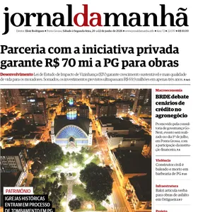 Capa da edição deste fim de semana (20, 21 e 22/06/2026), do JM