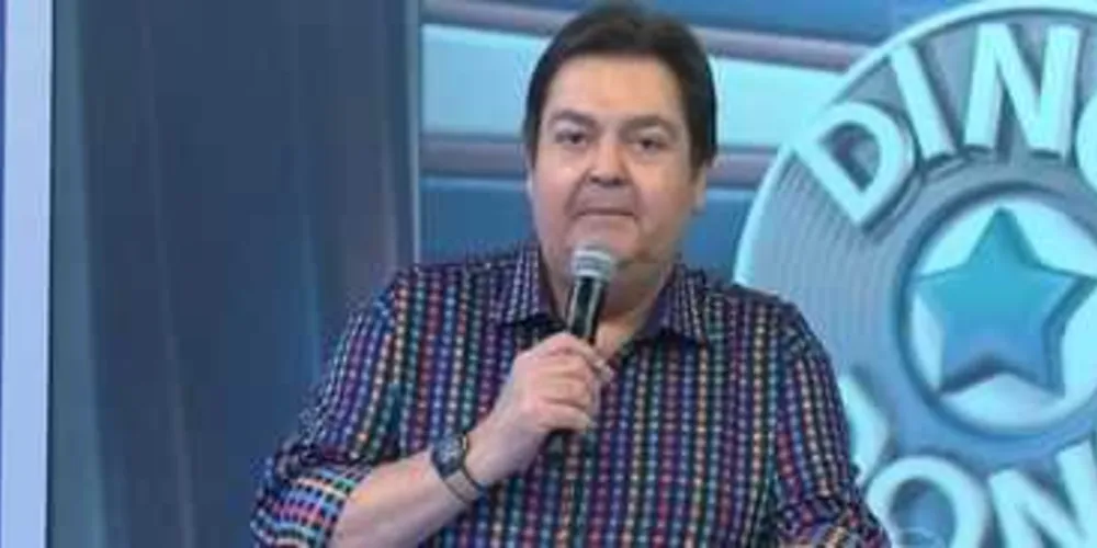 Imagem ilustrativa da imagem Faustão perde a paciência e se irrita com Paula Toller