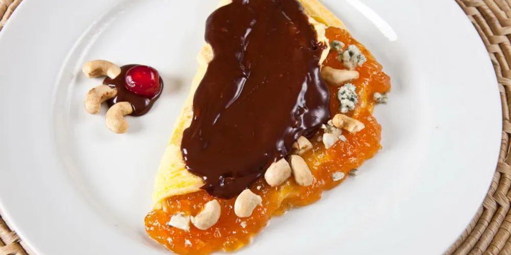 Imagem ilustrativa da imagem Aprenda a fazer um crepe de damascos com castanha de caju