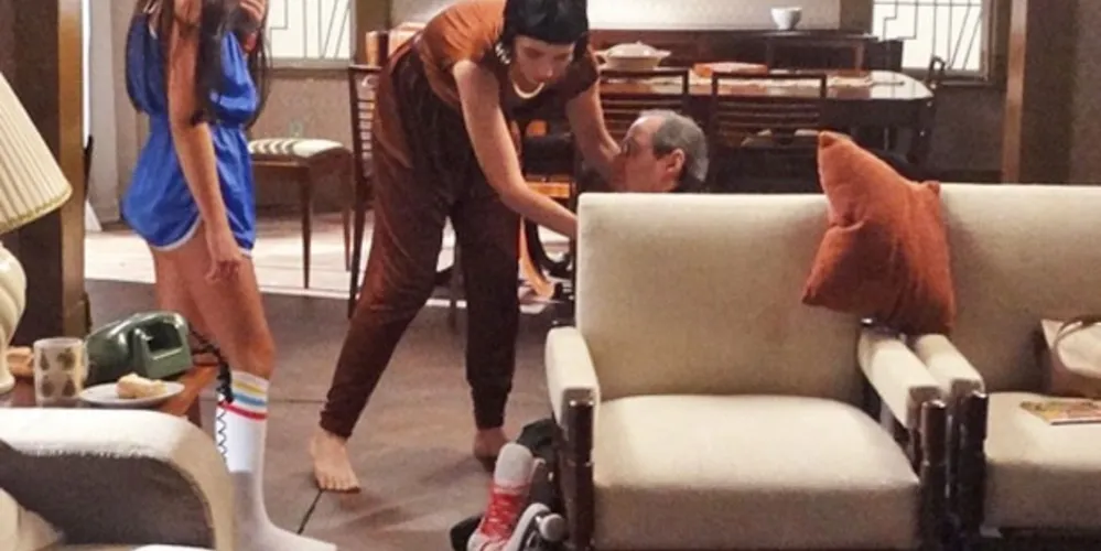 Imagem ilustrativa da imagem Elísio sofre acidente com patins de Claudia