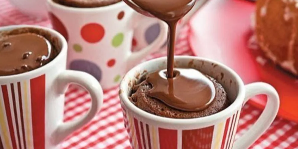 Imagem ilustrativa da imagem Para a tarde! Faça um delicioso bolo de caneca com Nutella