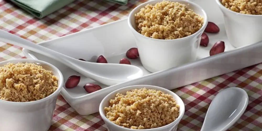 Imagem ilustrativa da imagem Se delicie com essa receita de paçoca caseira light