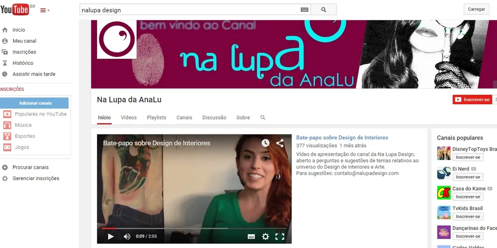 Imagem ilustrativa da imagem Designers usam Youtube para se aproximar do público