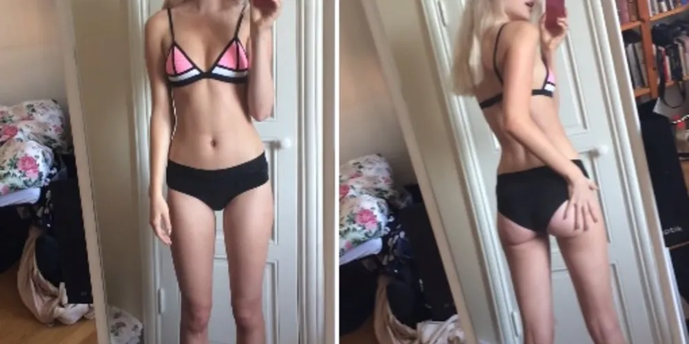 Imagem ilustrativa da imagem Considerada "grande demais", modelo magra não consegue trabalho