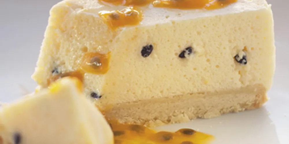 Imagem ilustrativa da imagem Cheesecake de maracujá é refrescante e fácil de fazer