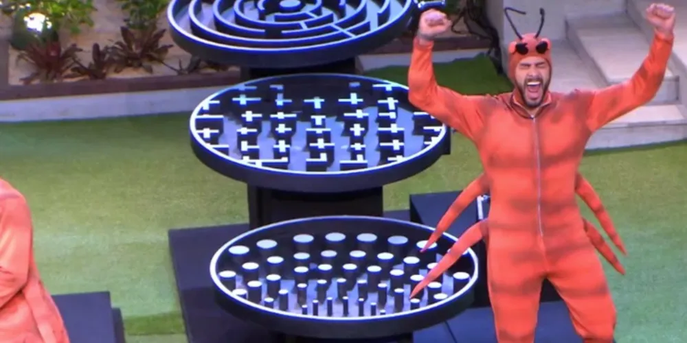 Imagem ilustrativa da imagem Pela terceira vez, Renan vence prova e garante liderança no BBB16