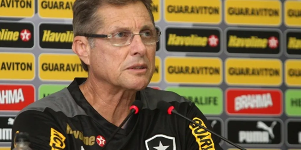 Imagem ilustrativa da imagem Oswaldo de Oliveira anuncia despedida do Botafogo