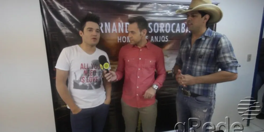 Imagem ilustrativa da imagem Confira a entrevista de Fernando e Sorocaba ARede