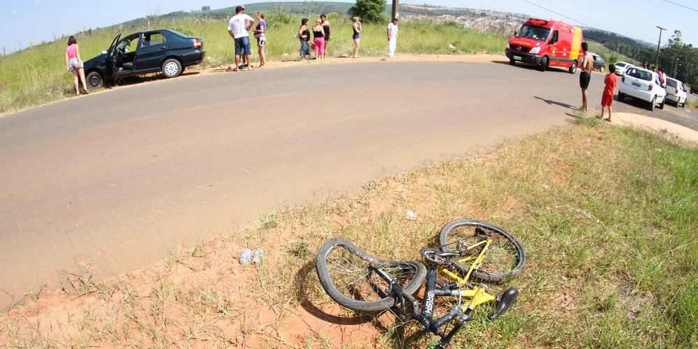 Imagem ilustrativa da imagem Morre ciclista atropelado por condutor sem carteira