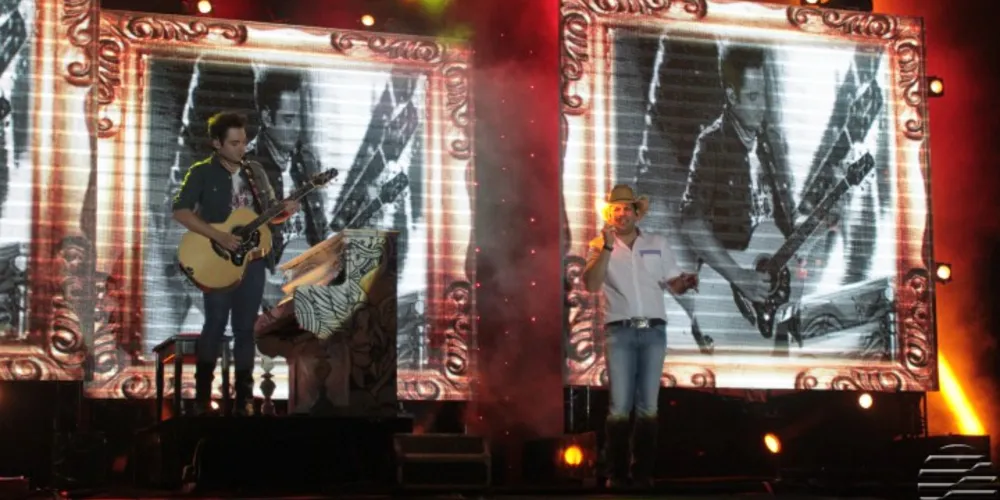 Imagem ilustrativa da imagem Veja como foi o show de Fernando e Sorocaba