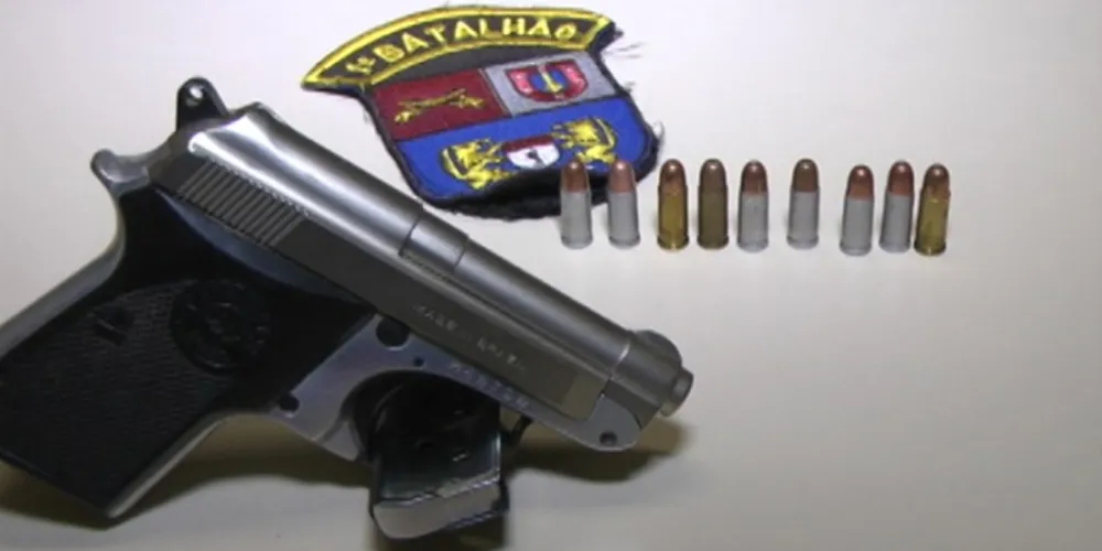 Imagem ilustrativa da imagem Pistola é encontrada pela Polícia