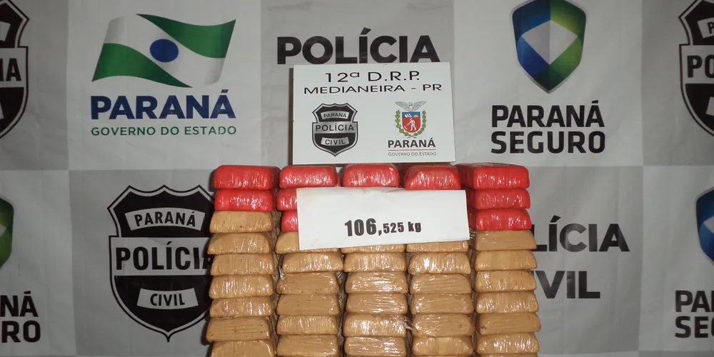 Imagem ilustrativa da imagem Polícia Civil apreende mais de 106 quilos de crack