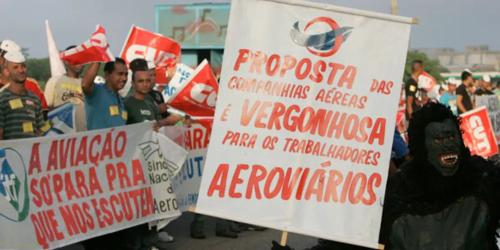 Imagem ilustrativa da imagem Aeronautas podem parar na próxima sexta-feira