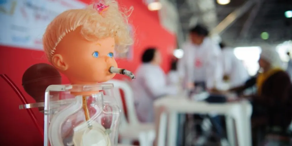 Imagem ilustrativa da imagem Número de crianças fumantes passivas chega a 51%