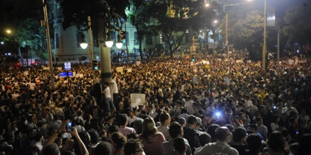 Imagem ilustrativa da imagem Andarilho preso em protesto é condenado a 5 anos de prisão