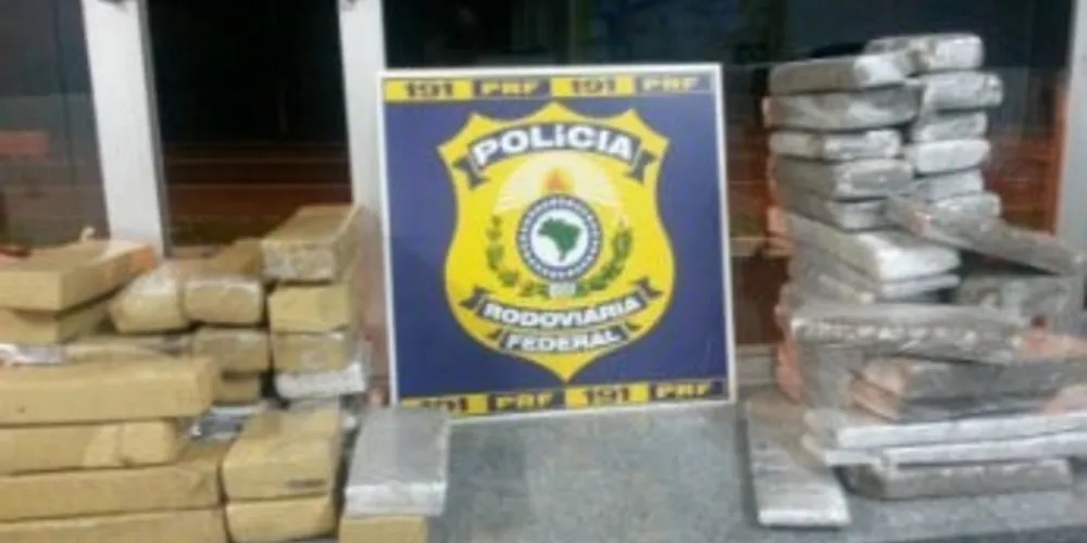 Imagem ilustrativa da imagem Adolescentes de Foz são presos com 54 Kg de maconha