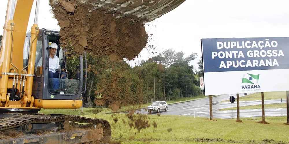 Imagem ilustrativa da imagem Rodonorte inicia obras de duplicação da BR-376