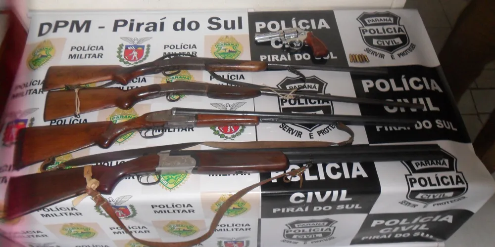 Imagem ilustrativa da imagem Ação conjunta Policia Civil e Militar em Pirai do Sul 