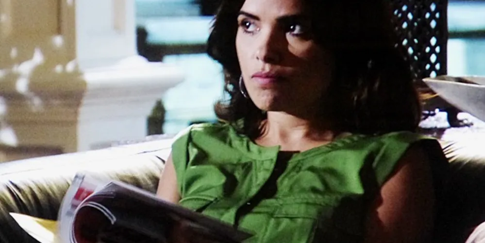 Imagem ilustrativa da imagem Aline se entrega e xinga César na frente de Félix