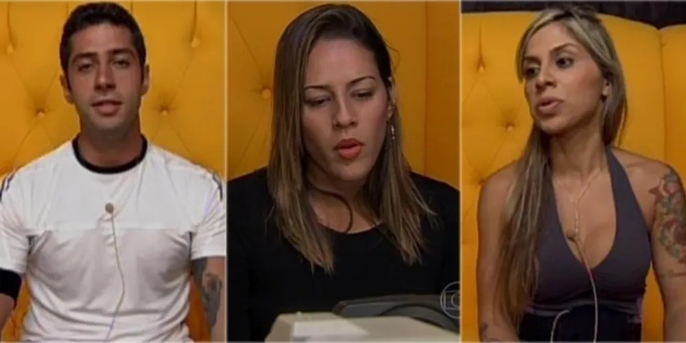 Imagem ilustrativa da imagem Marcelo, Princy e Vanessa estão no quarto paredão