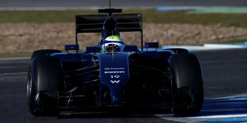 Imagem ilustrativa da imagem Felipe Massa faz sua estreia na Williams