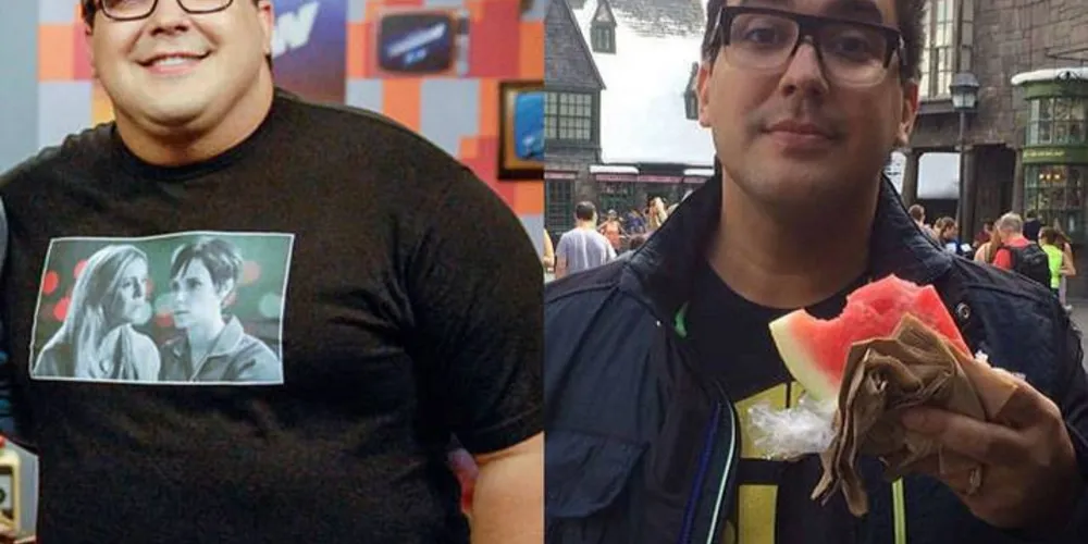 Imagem ilustrativa da imagem André Marques impressiona ao aparecer 10 kg mais magro