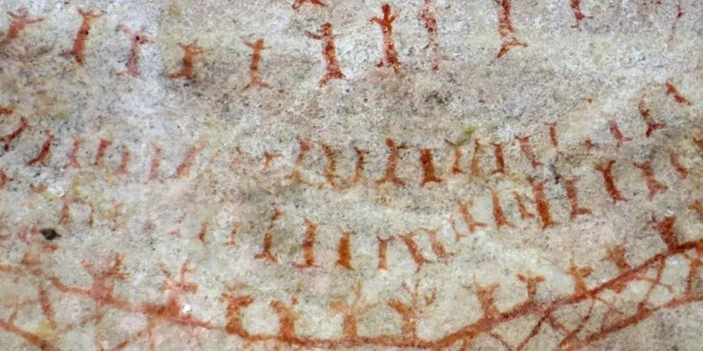 Imagem ilustrativa da imagem Arqueóloga descobre pintura rupestre na região de PG