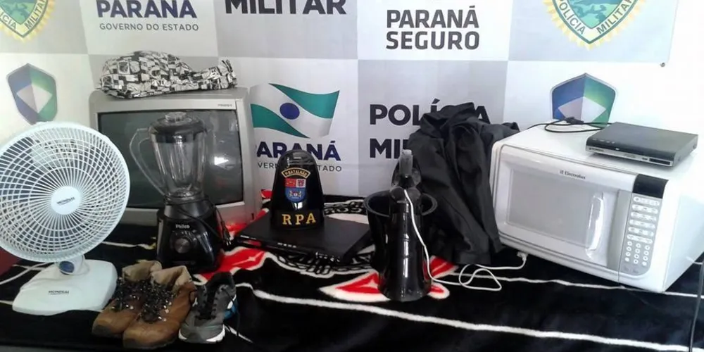 Imagem ilustrativa da imagem Polícia age rápido e prende assaltantes que furtaram casa