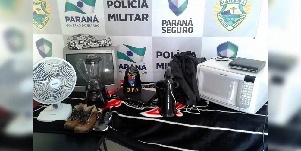 Imagem ilustrativa da imagem Polícia age rápido e prende assaltantes que furtaram casa