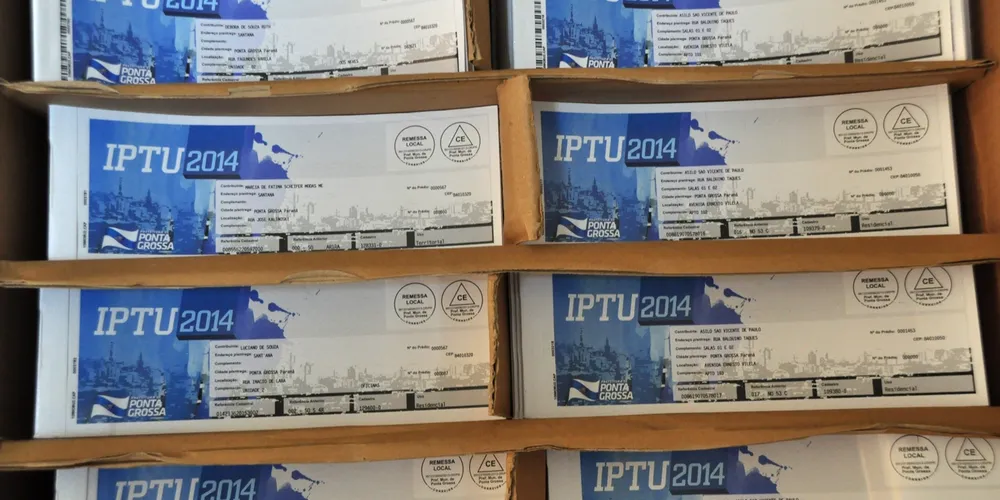 Imagem ilustrativa da imagem Prefeitura se prepara para distribuir carnê do IPTU