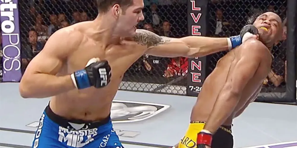 Imagem ilustrativa da imagem Chris Weidman vence prêmio de lutador do ano